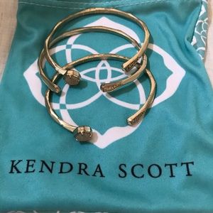 Kendra Scott Gold Blake Bangle Set